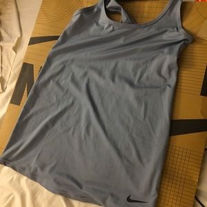 Womens Nike Gray Muscle Tee